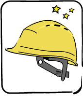 casque nettoyage après chantier