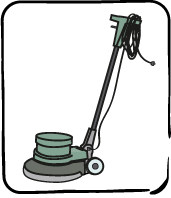 nettoyage des sols mono brosse